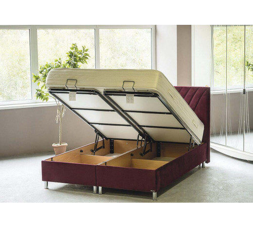 Двуспальная кровать VERSO (Версо) с подъемным механизмом